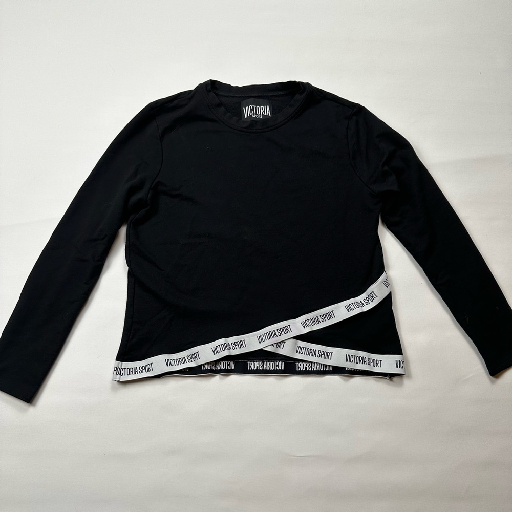 Victoria secret sport long sleeve asymmetrical shirt Size small